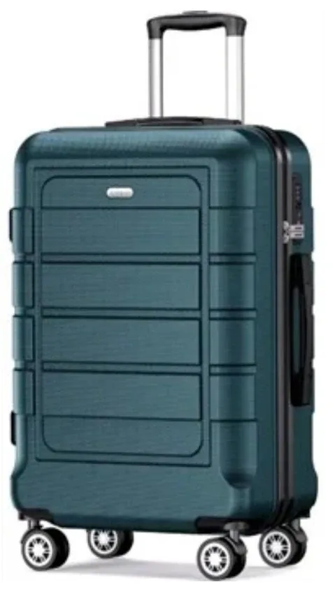 Teal Carry-On Suitcase