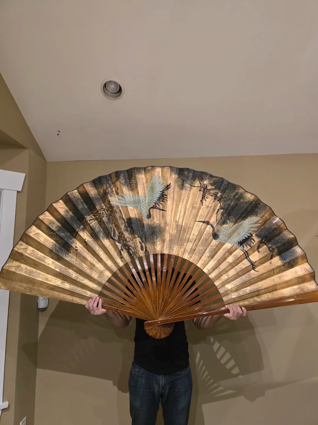 Large vintage Decorative Fan image indicator(3)