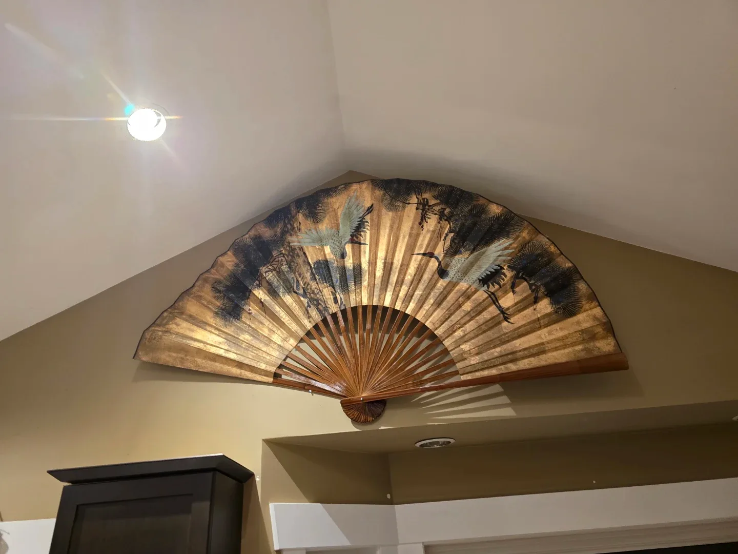 Large vintage Decorative Fan image indicator(4)