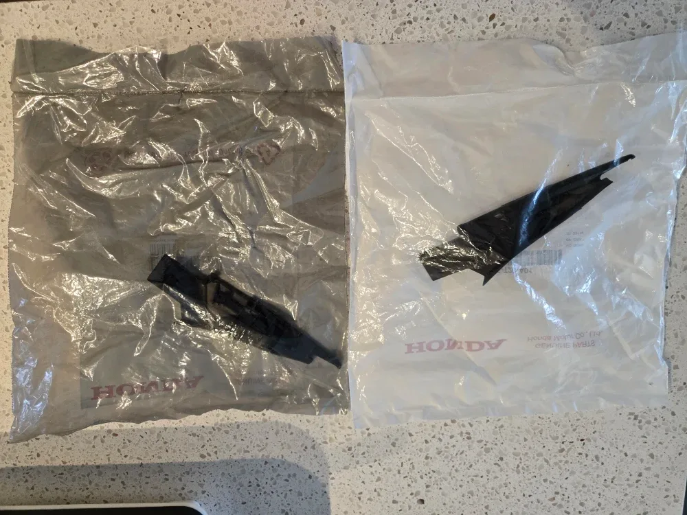 Front Cowl Hinge Cover Panel for Honda Civic 2022-24 image indicator(2)