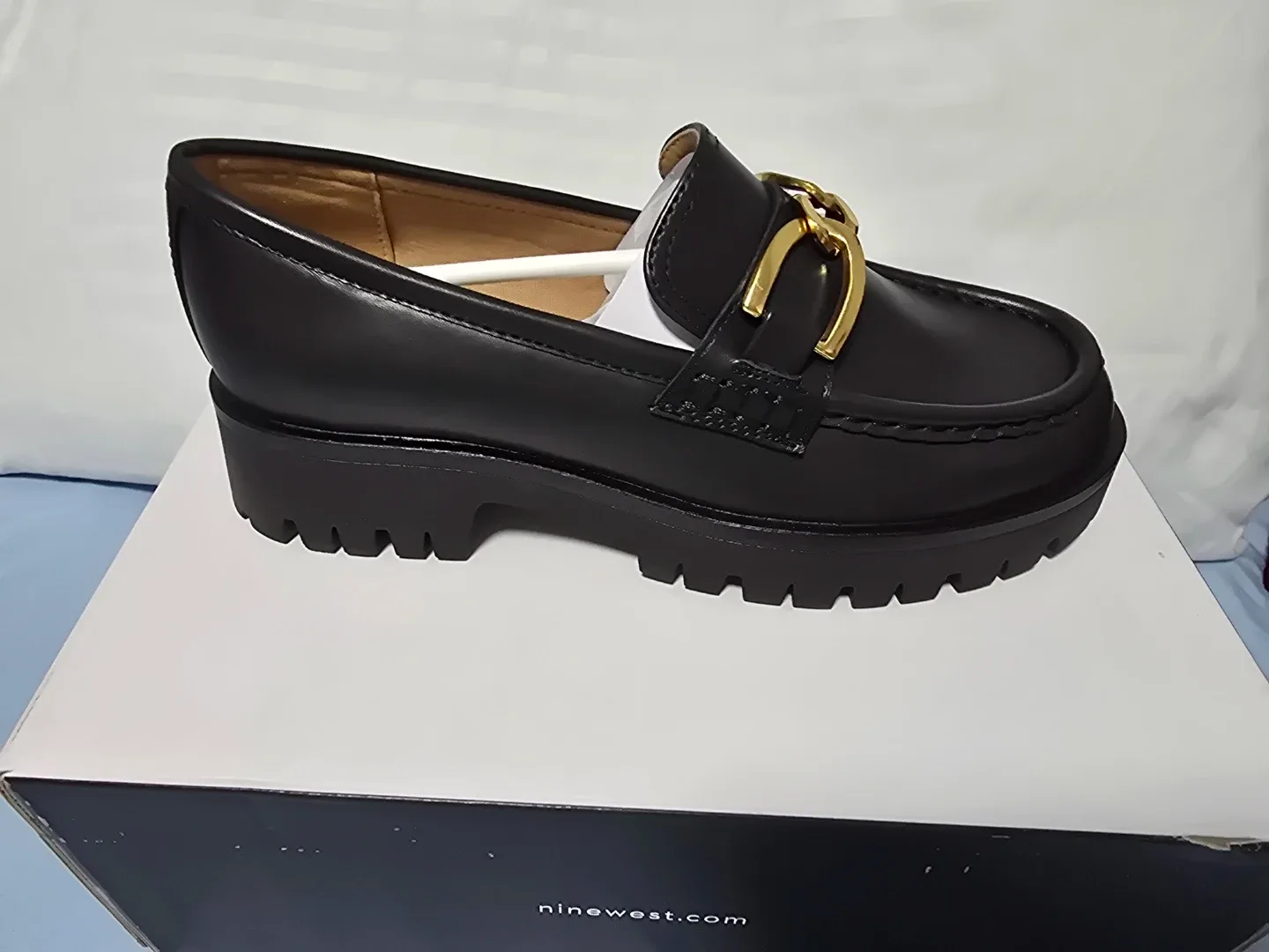 Nine West Gables3 Loafer - Black, Size 6.5M - New in Box! image indicator(2)