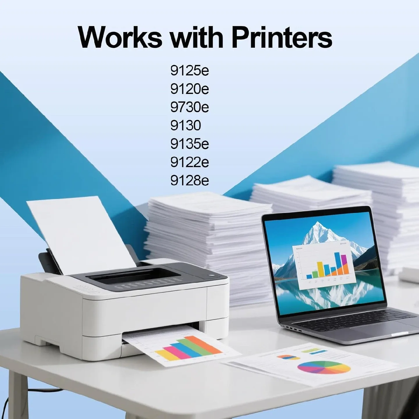 936 Ink Cartridges OfficeJet 9122e Pack of 4 BNIB image indicator(6)