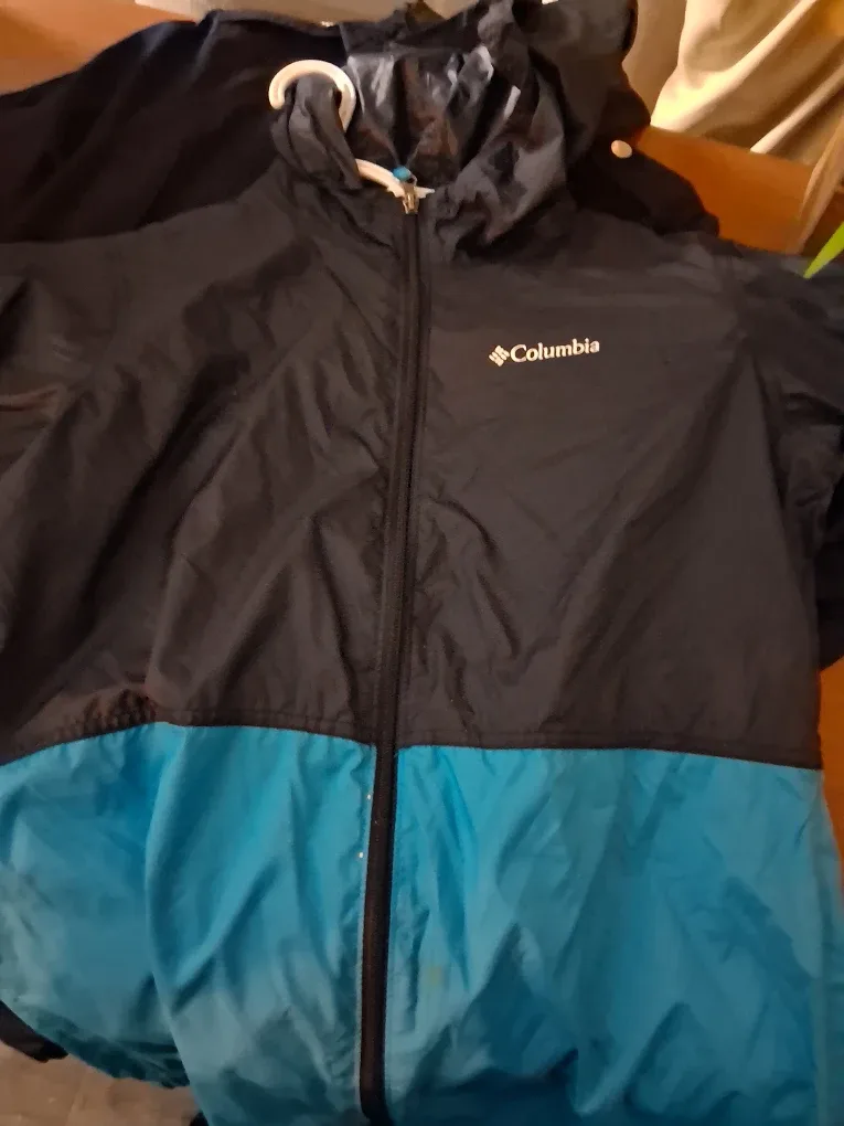 Columbia Rain Jacket - Blue & Black