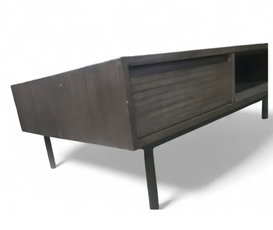 Dark Brown Wood Coffee Table image indicator(2)