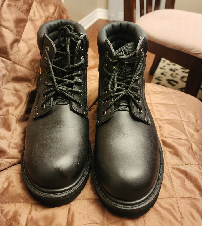 Black Work Boots - photo 2