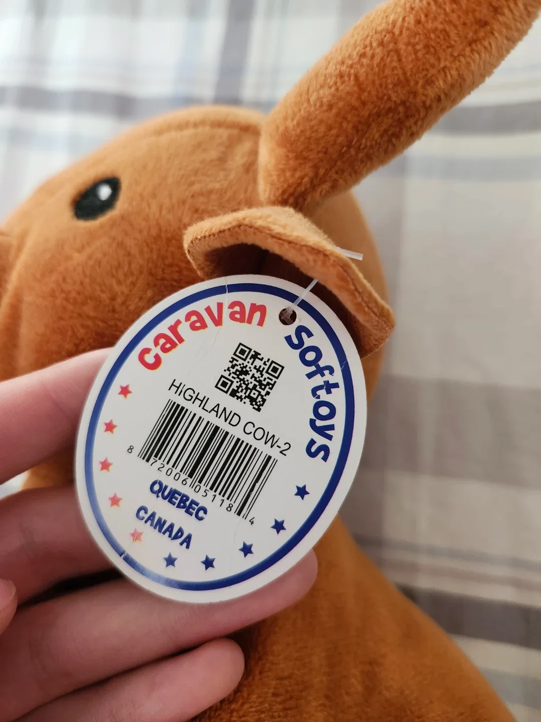 Caravan Soft Toys Highland Cow Plush image indicator(6)