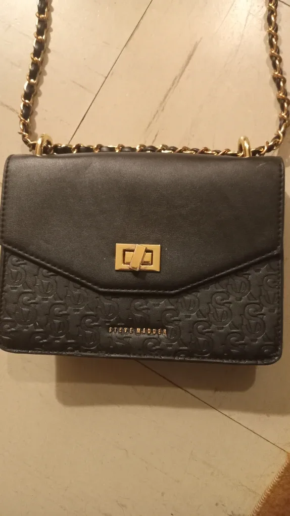 Steve Madden Black Crossbody Bag