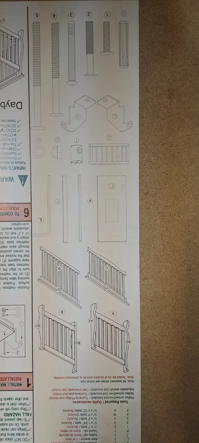 Stork Craft Convertible baby toddler Crib - photo 3