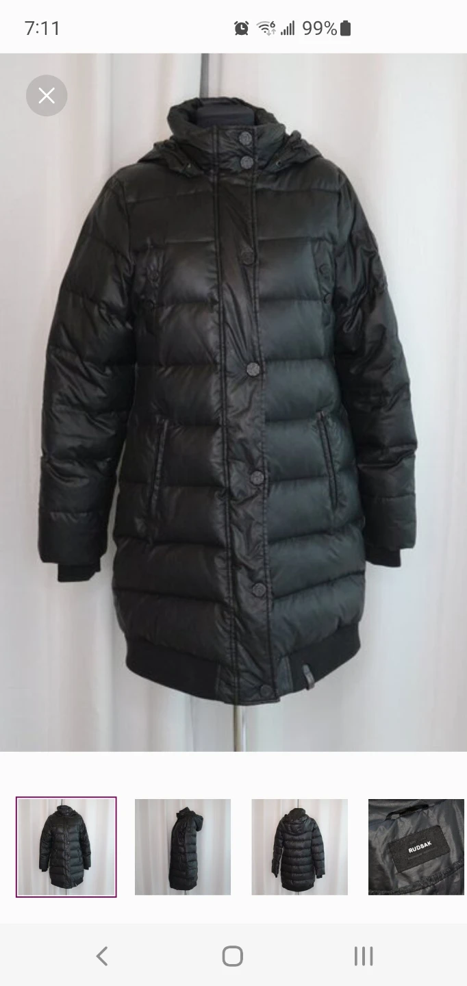 Rudsak Black Puffer Jacket