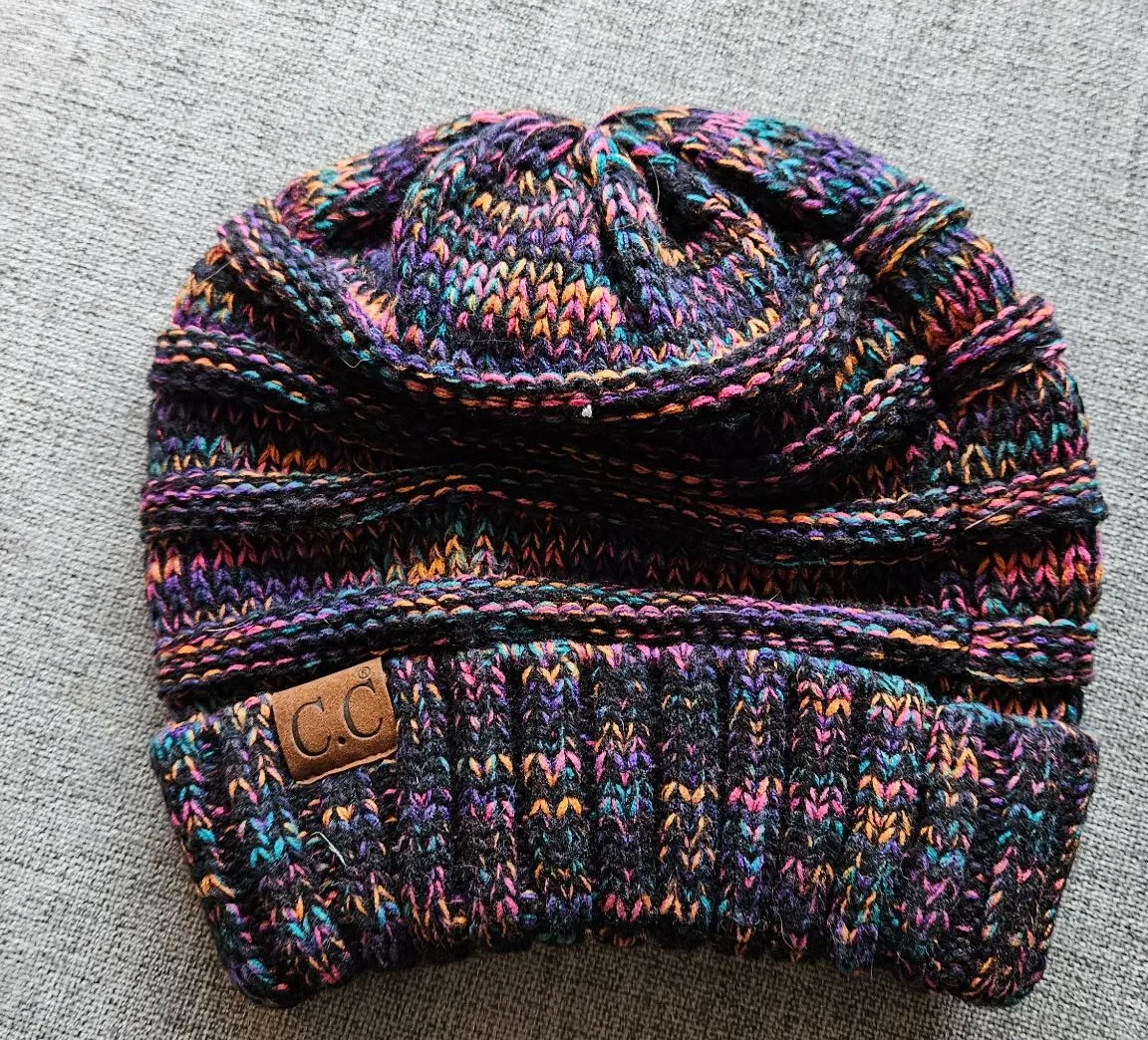 C.C Toque - Multi-Colour Knit thumbnail
