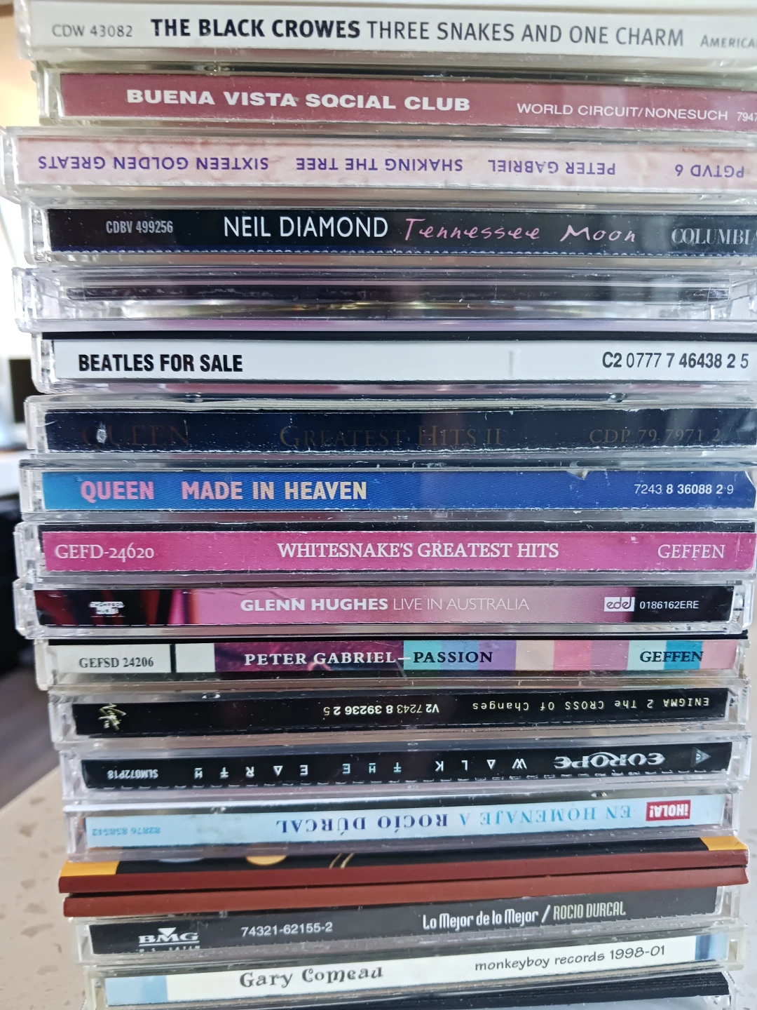 Mixed Lot of CD Albums - Rock, Pop, World Music