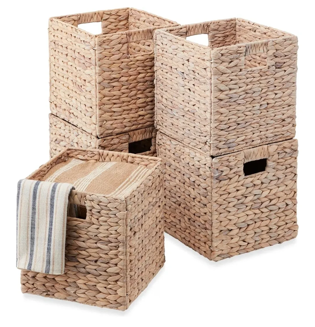 Best Choice Products Woven Storage Baskets - Set of 5