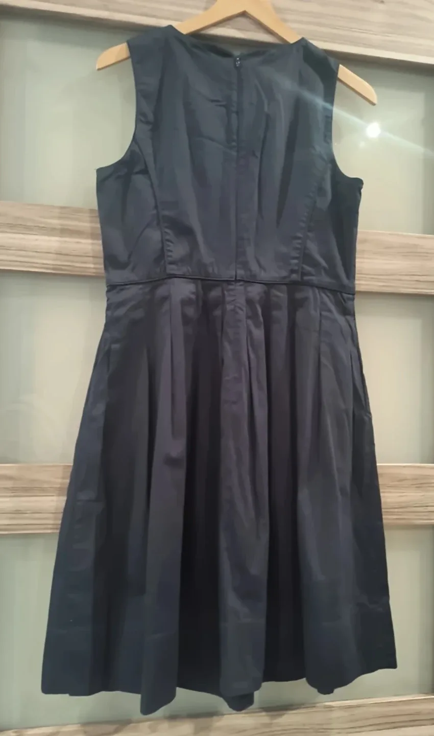 Talbots Black Dress Size 12P image indicator(4)
