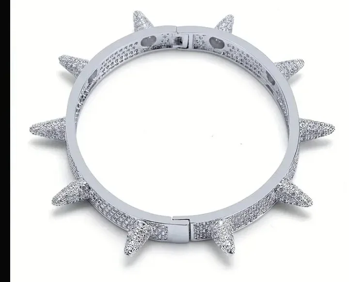 Spiked Bracelet - Silver thumbnail