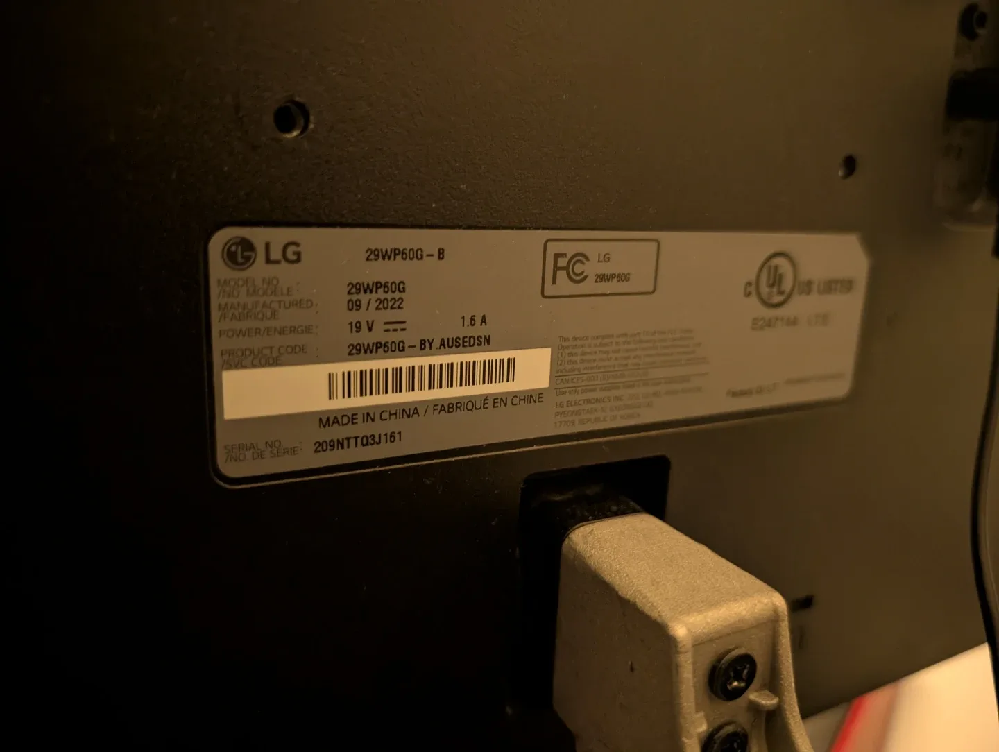 LG 29 Inch Ultrawide Monitor image indicator(3)