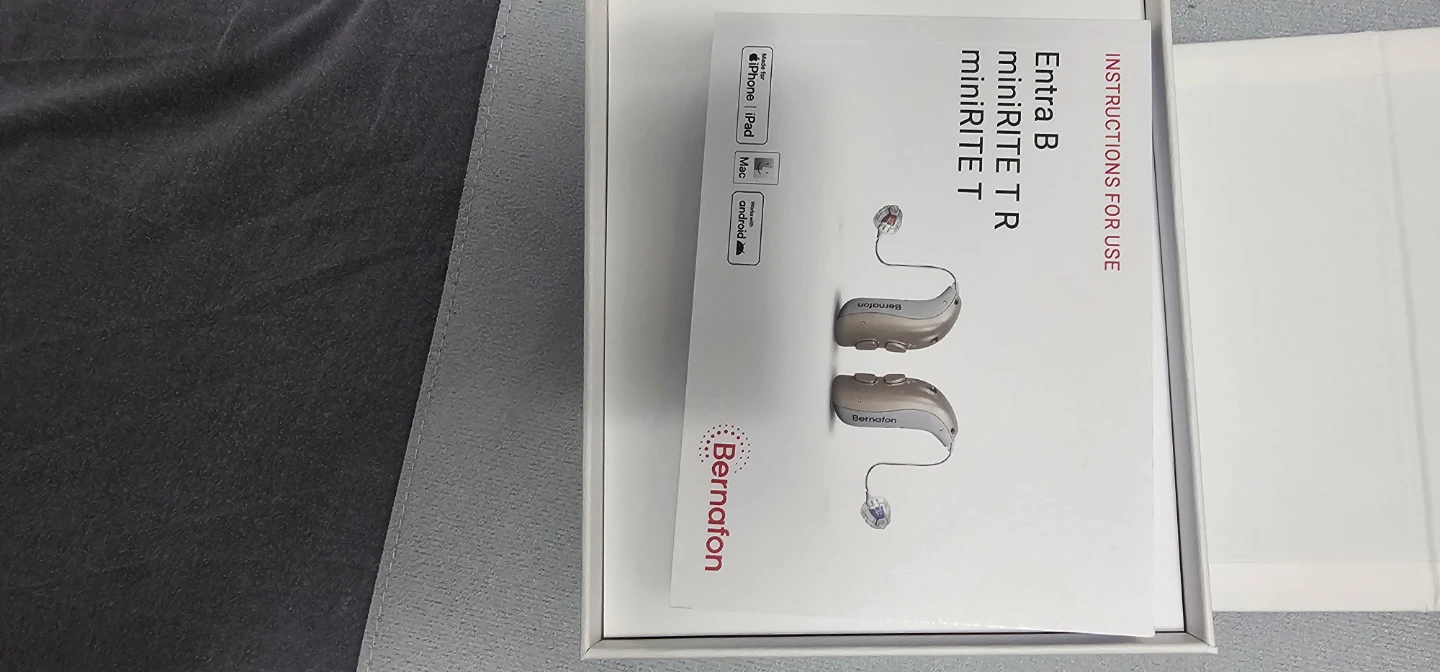 Bernafon Entra B miniRITE T Hearing Aids - New - photo 3
