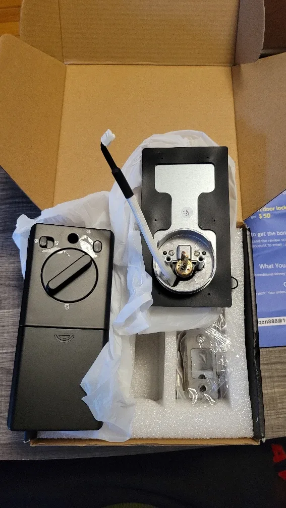 New GGUU 2406A Smart Lock - Fingerprint & Password image indicator(4)