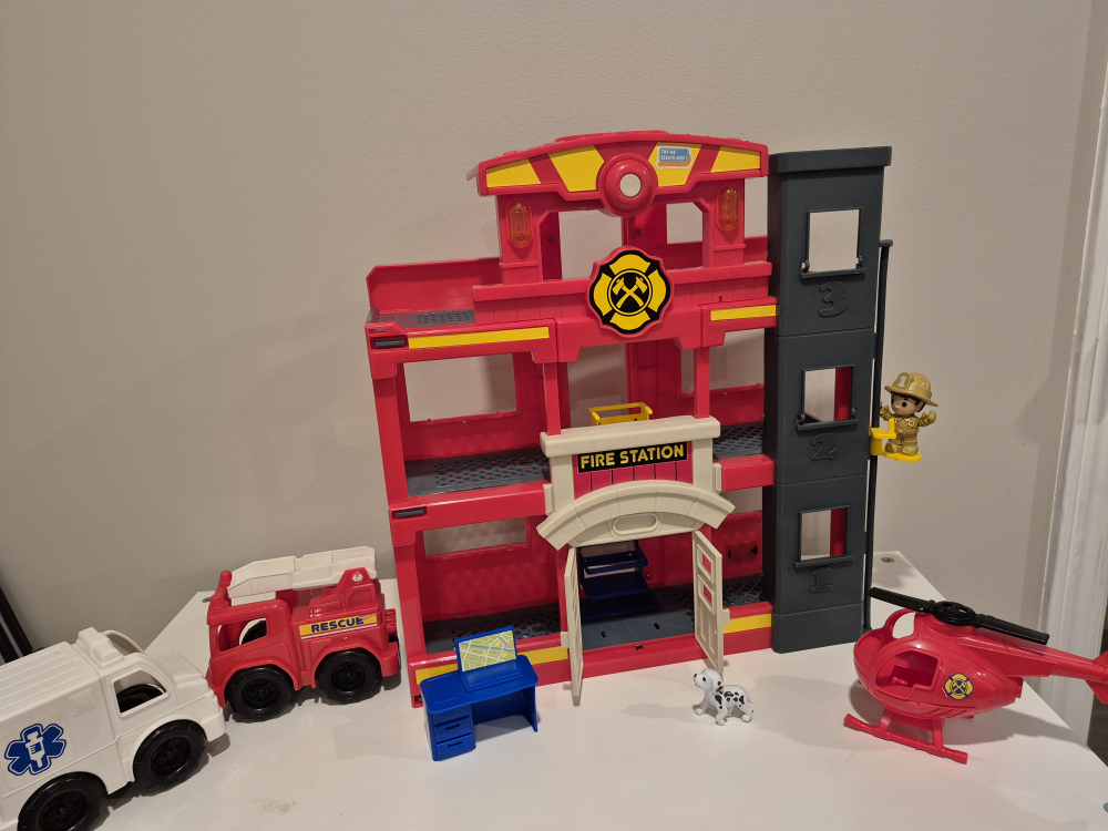 Little People Fire Station Playset