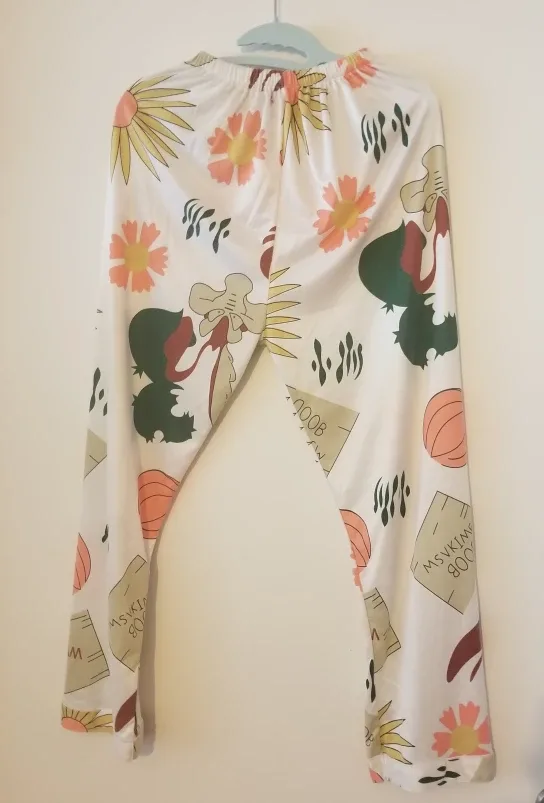 Women's Pajama Set with Floral and Animal print image indicator(3)