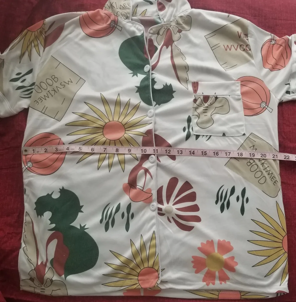 Women's Pajama Set with Floral and Animal print image indicator(4)