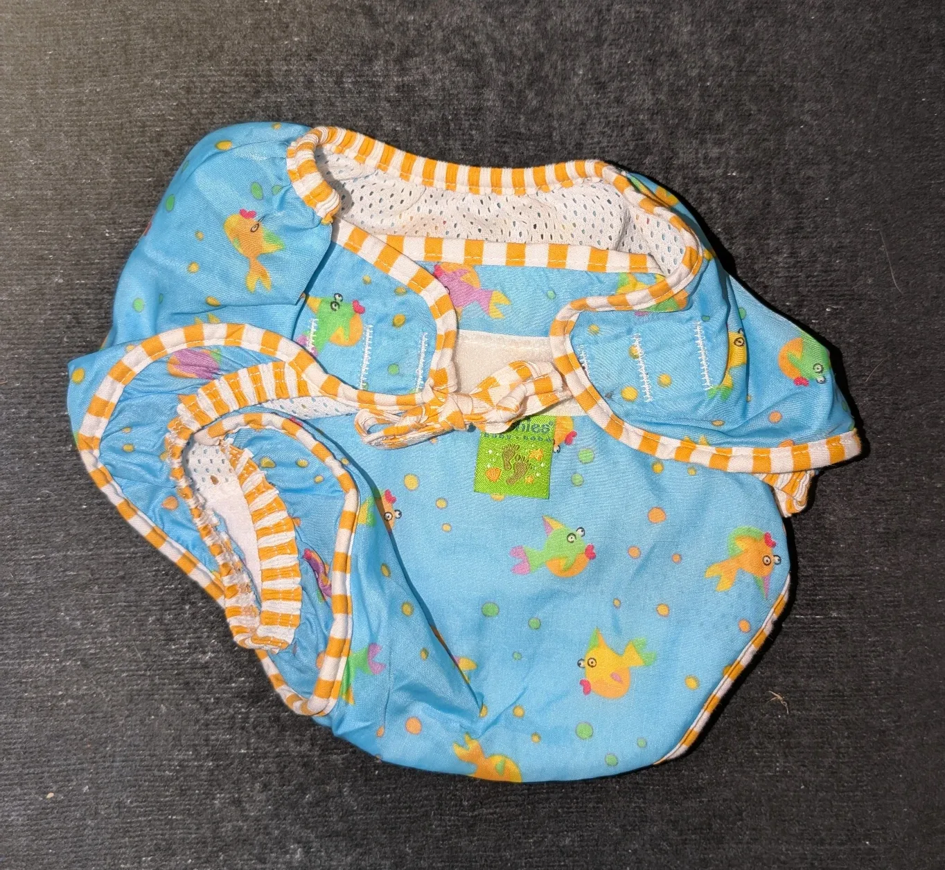 Unisex Kushies baby swimsuit diaper