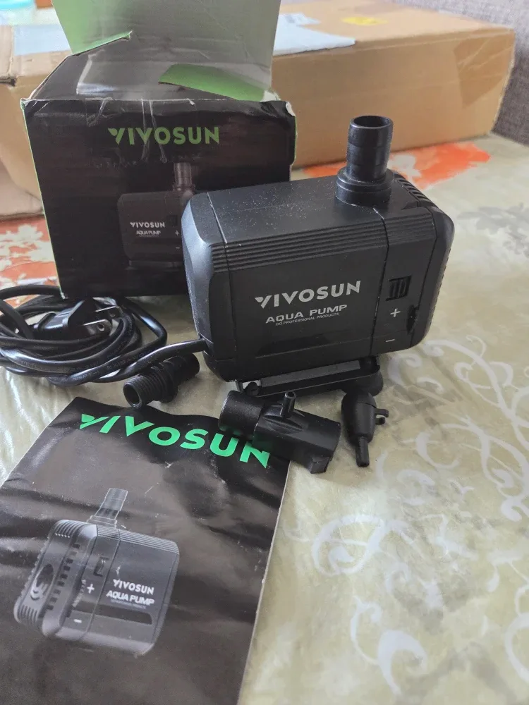 VIVOSUN PUMP 400 GPH 15W