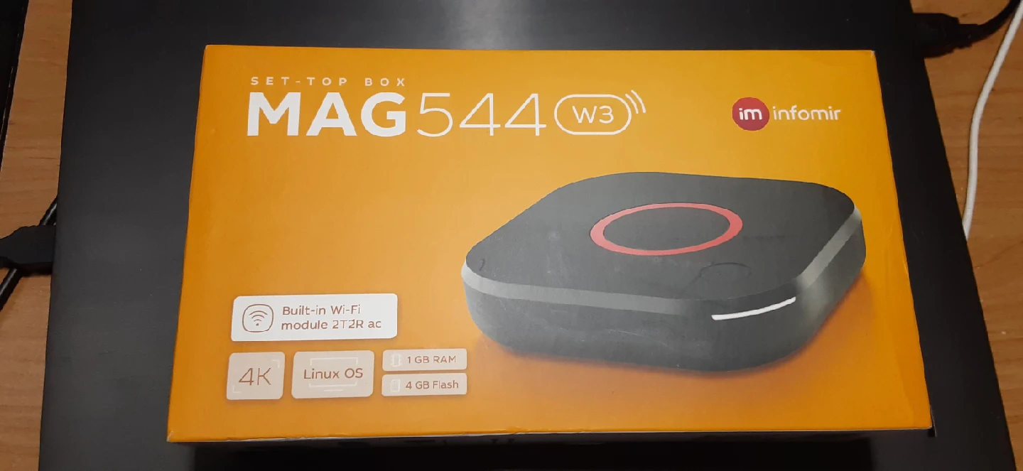 Infomir MAG544w3 Set-Top Box - Like New!