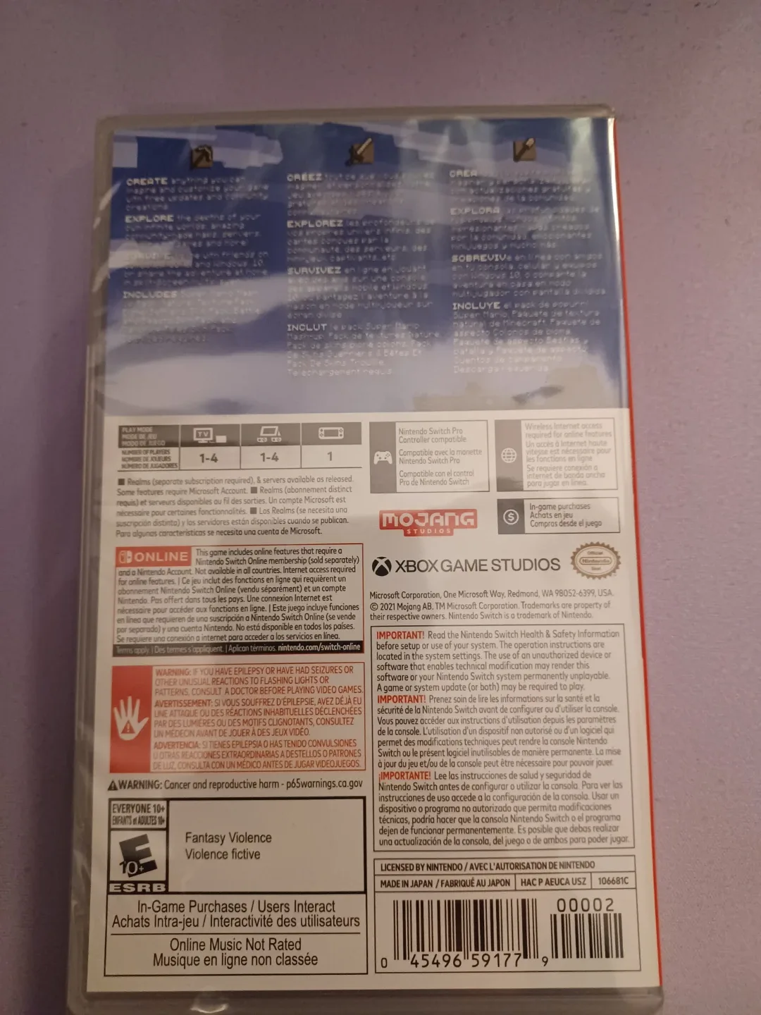 Minecraft for Nintendo Switch image indicator(2)