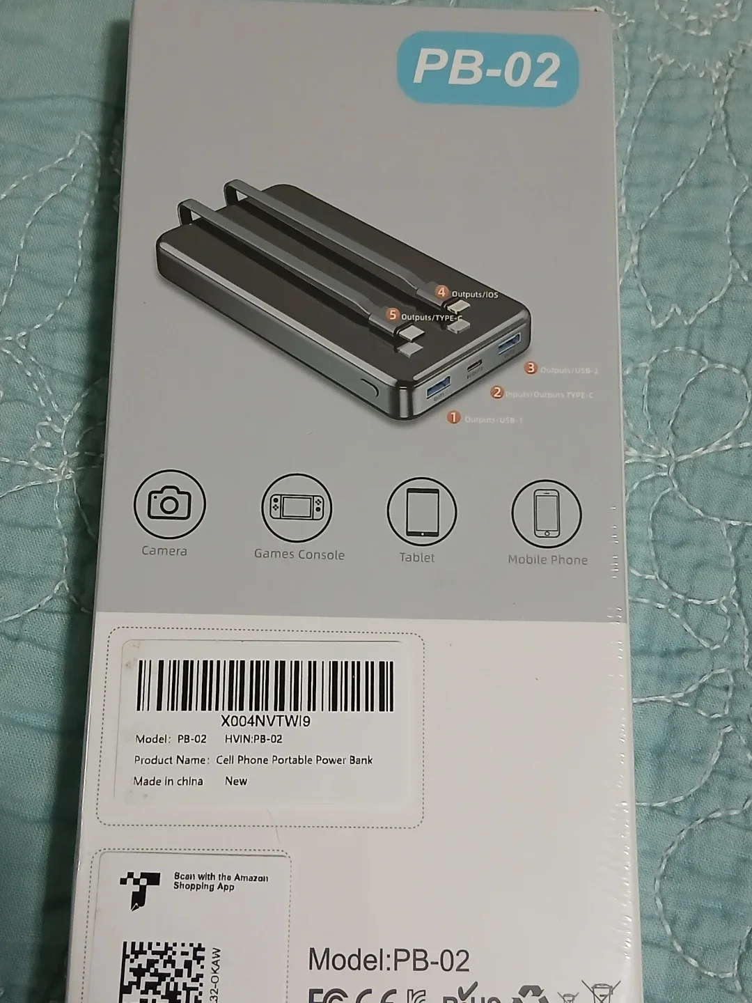 New Power Bank Portable Charger 25000mAh, 22.5W Fast Charging, image indicator(4)