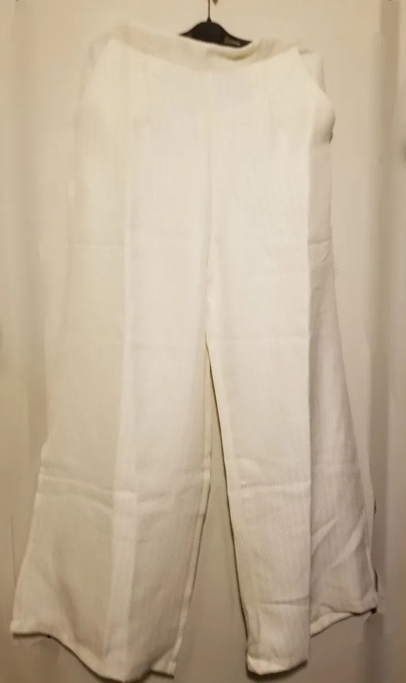 NEW Women's Tweed Short Blazer & Wide Leg Pants Set image indicator(4)