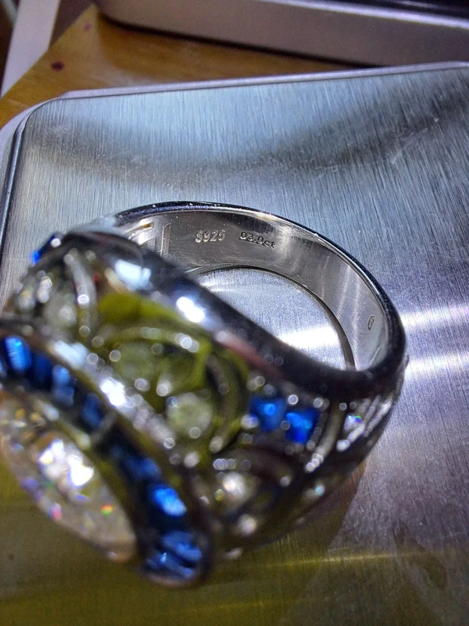 Sterling Silver Ring, 9.19g