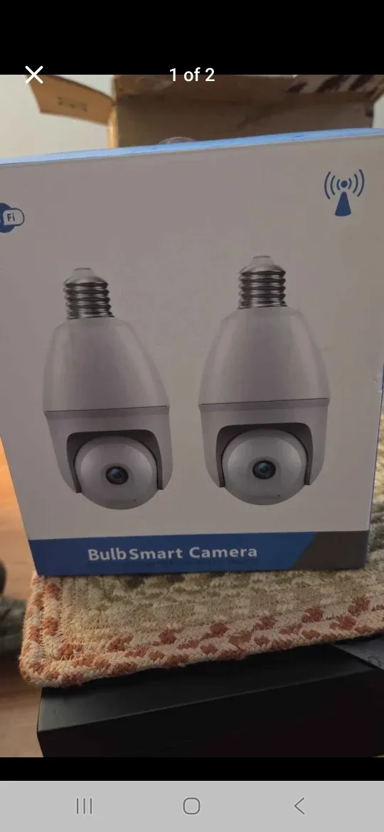 New Light Bulb Security Camera