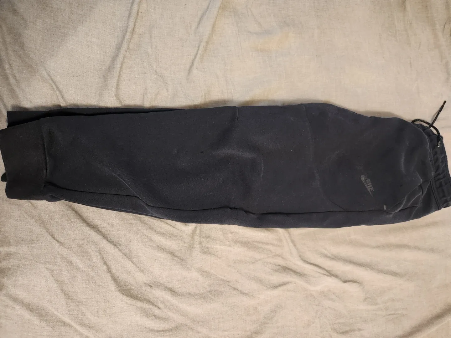 Nike Black Tech Fleece Pants image indicator(4)
