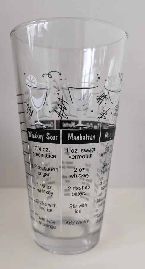 Vintage Libbey Cocktail Shaker Tumbler