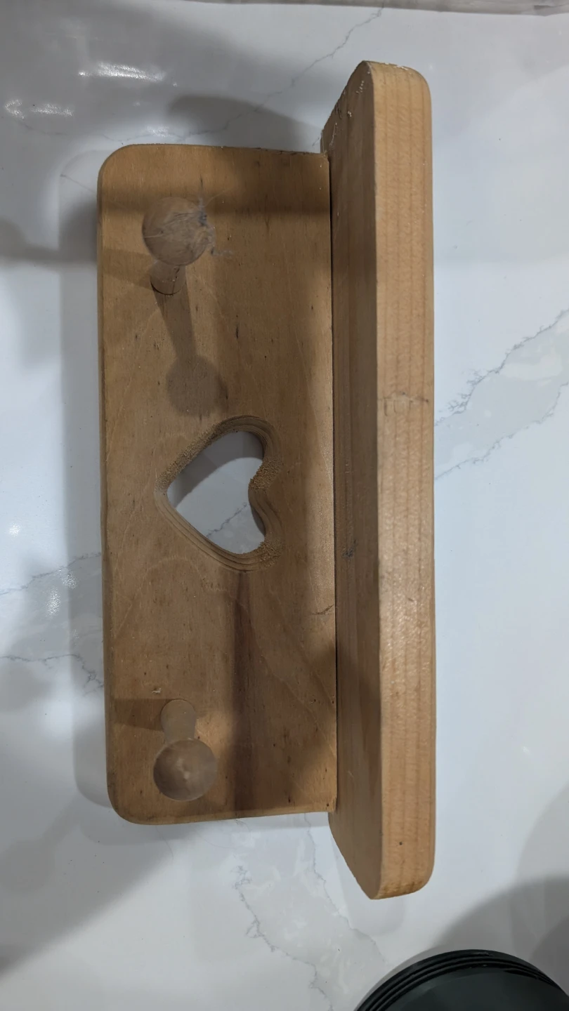 Wooden shelf