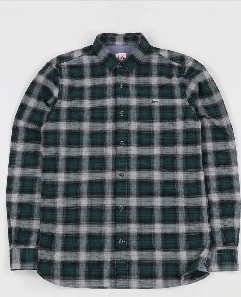 Lacoste LIVE Plaid Flannel Shirt image indicator(2)
