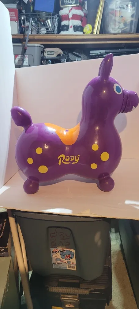 Rody Horse Purple Bouncy Toy image indicator(2)