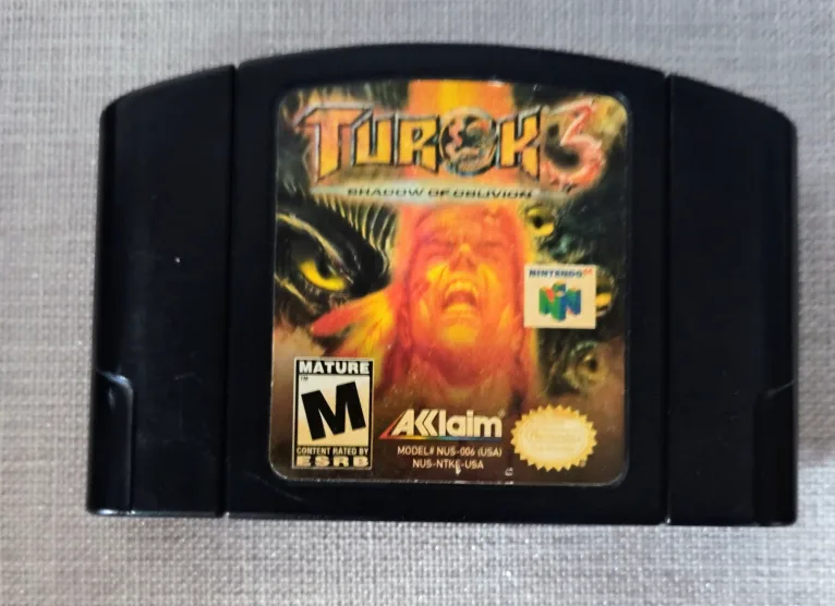 TUROK 3 Shadow Of Oblivion Nintendo 64 (N64)