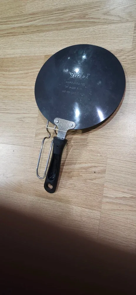 Sitara Hard Anodized Roti Tawa 10-inch excellent condition image indicator(4)