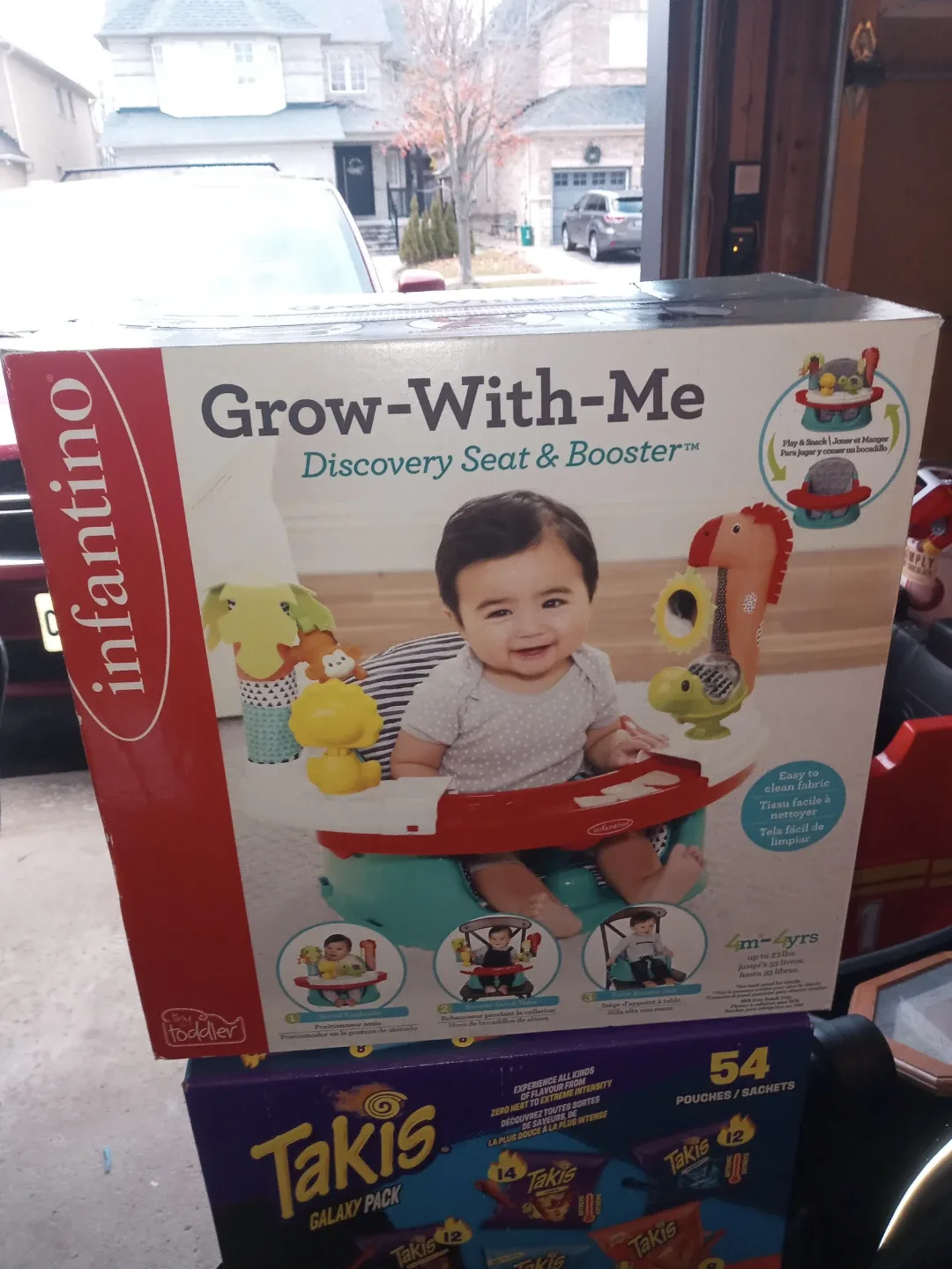 Infantino Grow-With-Me Discovery Seat & Booster