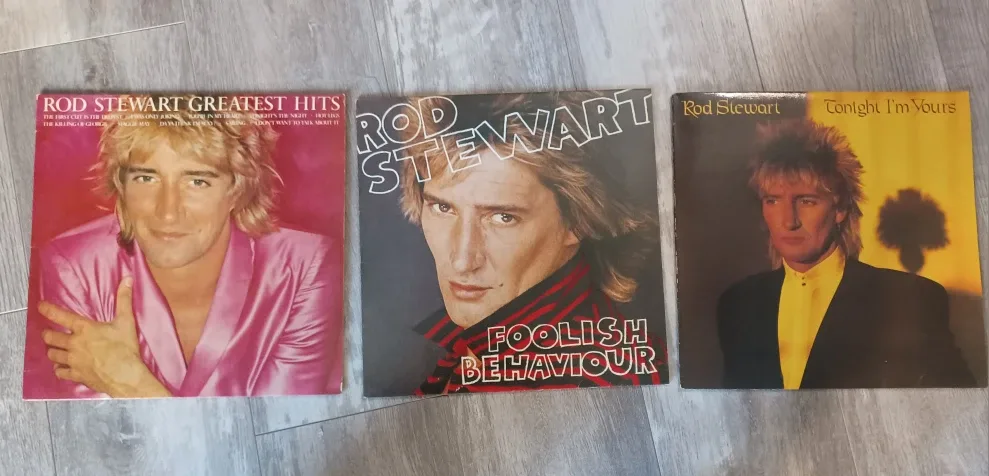 Rod Stewart Vinyl Records - 3