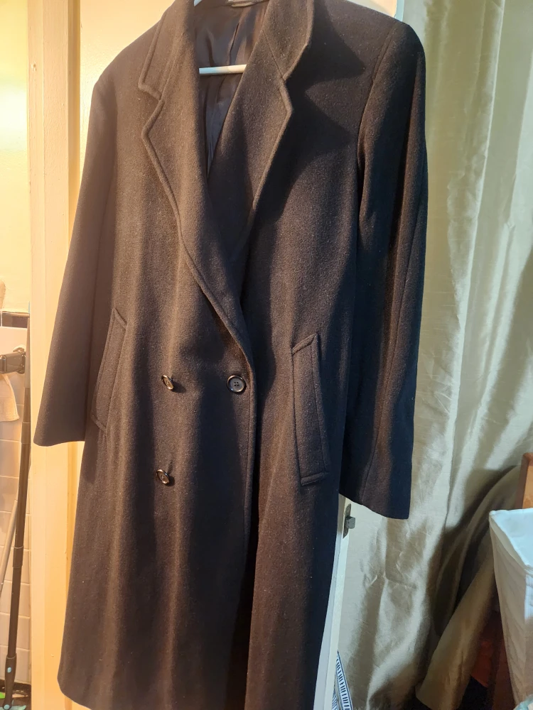 London Fog Black Wool Blend Overcoat - photo 3