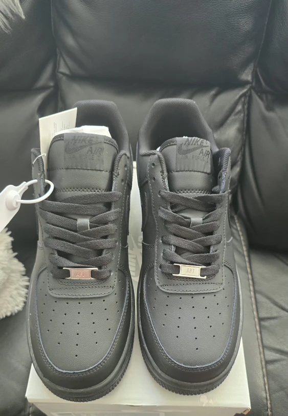 Brand new Nike Air Force All Black sneakers good for school $95 - photo 2