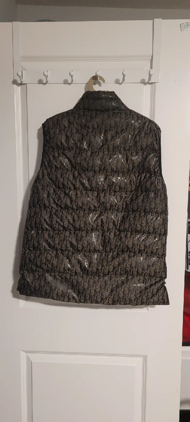 Christian Dior Oblique Padded Vest - Size Small image indicator(2)
