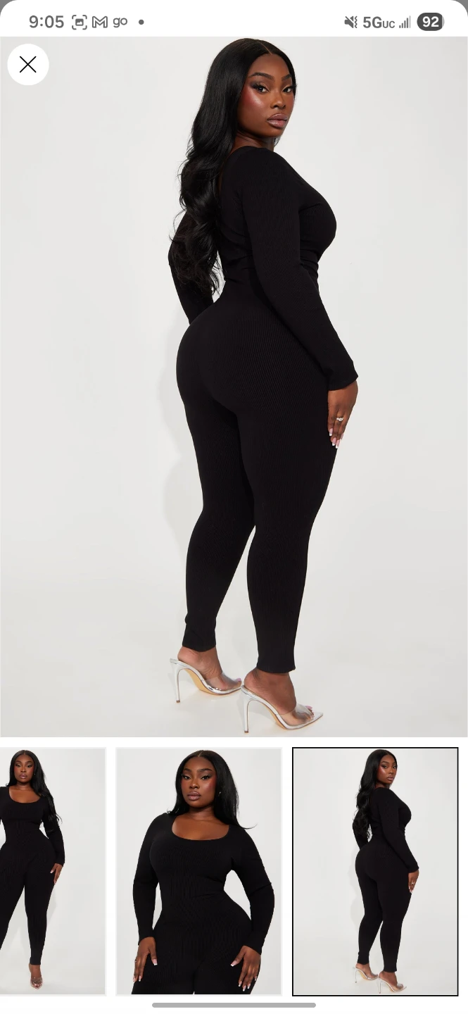 Fashion Nova Black Jumpsuit - photo 2