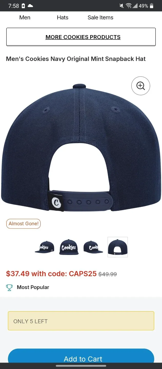 Cookies snapback image indicator(3)