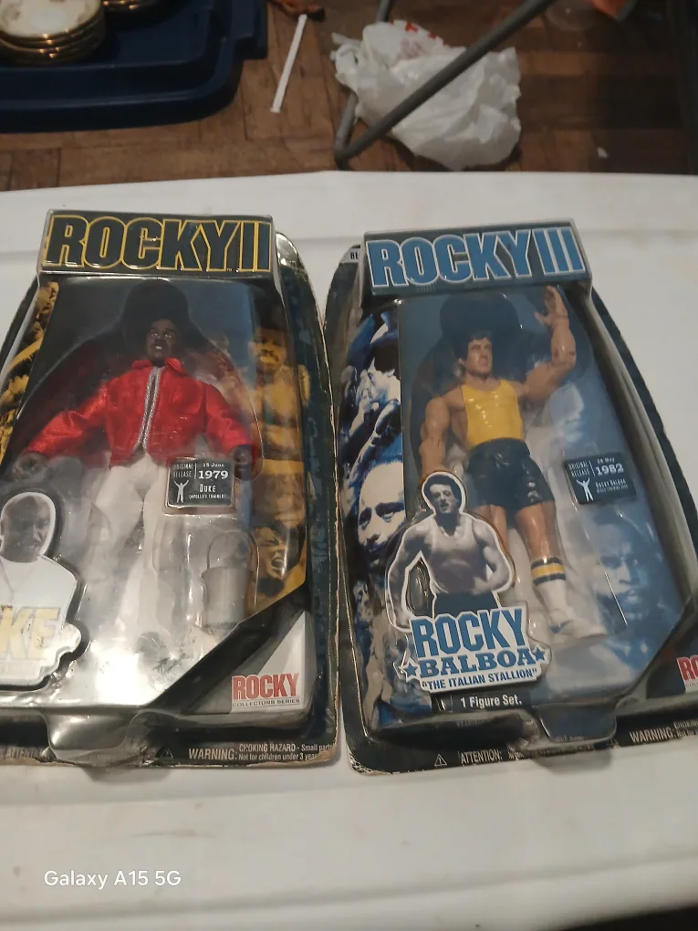 (10) for 445$ Rocky Collector Series Action Figures