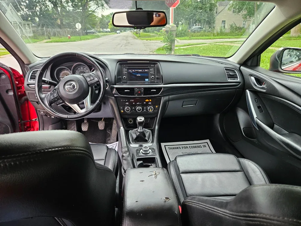 2014 mazda 6 touring, 6 SPEEDS MANUAL TRASSMICION image indicator(8)