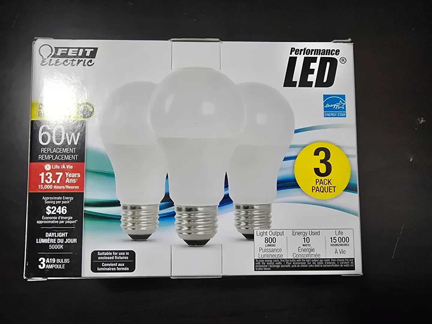Feit Electric Performance LED 3-Pack - New