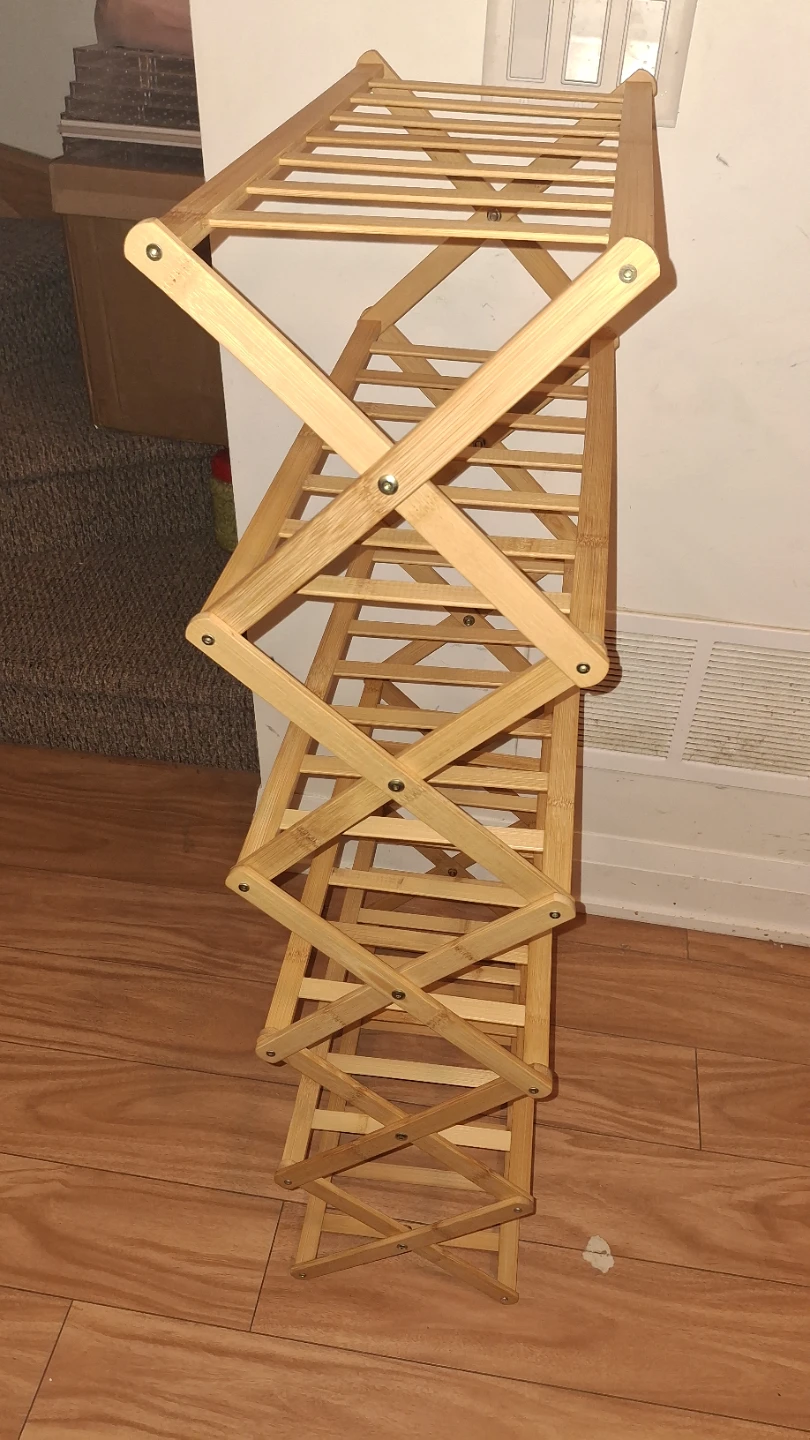 Bamboo Shoe Rack 🥕 - photo 3